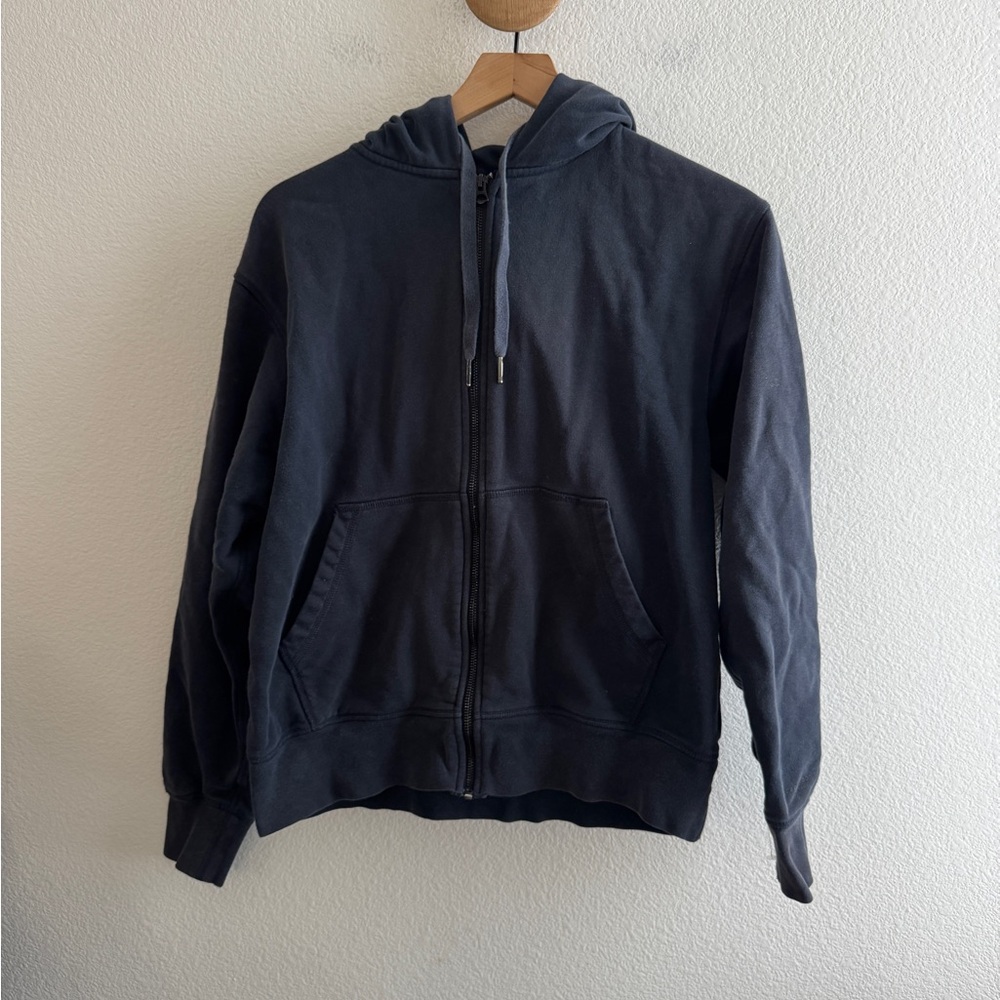 rag & bone Navy Full Zip Hoodie